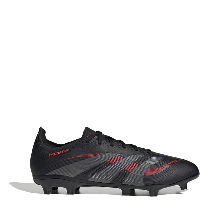 Adidas Men's Black Predator League Firm Ground Football Boots Size 8.5