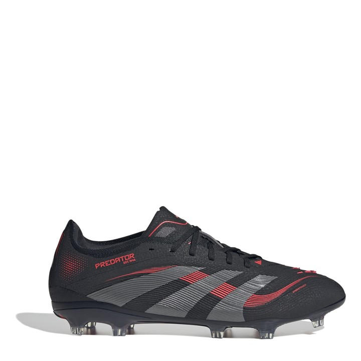 Adidas Men's Black Predator Pro Firm Ground Football Boots Size 6.5