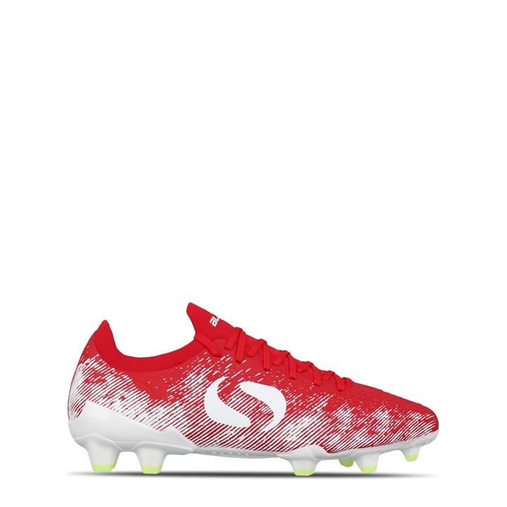 Sondico Men's Red Blaze Firm Ground Football Boots Size 8