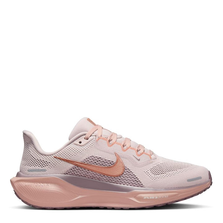 Nike Pegasus 41 Womens Road Running Shoes In Red