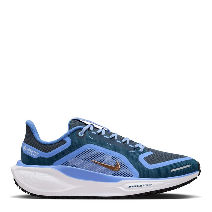 Nike Women's Blue Pegasus 41 Gore-Tex Waterproof Road Running Shoes Size 4
