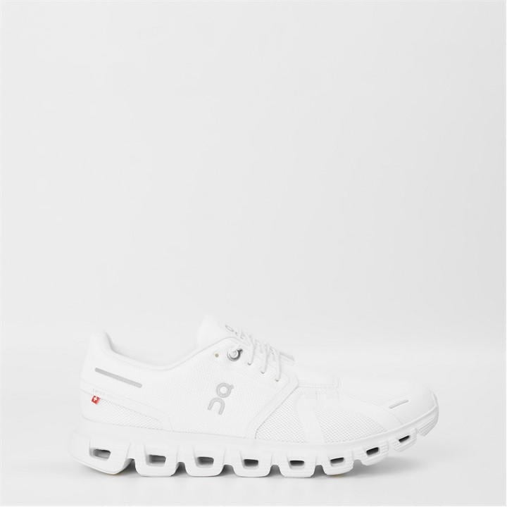 On Cloud 5 Running Shoe In Undyed White/white
