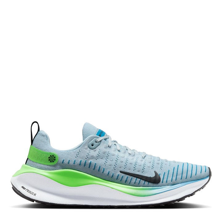 Nike React Infinity Run Flyknit 4 Men's Road Running Shoes In Blue