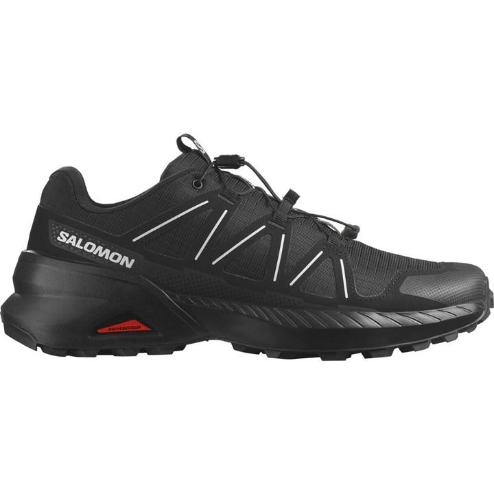 Salomon Men's Black Speedcross Peak Trail Running Shoes Size 7