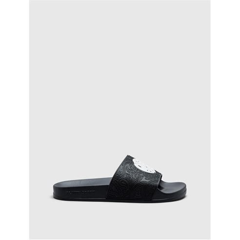 Pretty Green - Men's PG Okala Embossed Pool Sliders