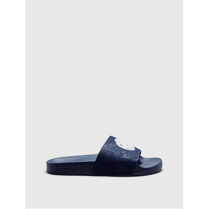 Pretty Green Men's Blue Okala Embossd Sli - Size 11