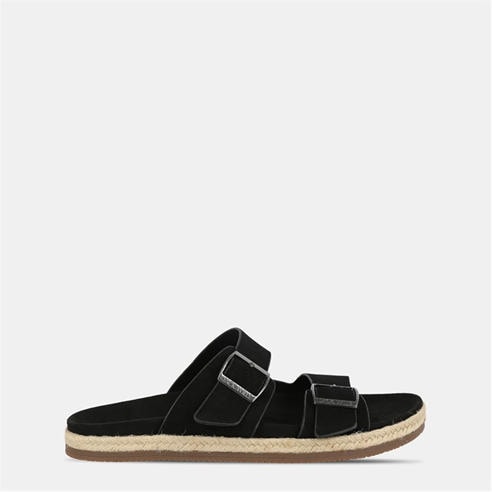 Jack Wills - Men's Leather Slip On Flat Sandals