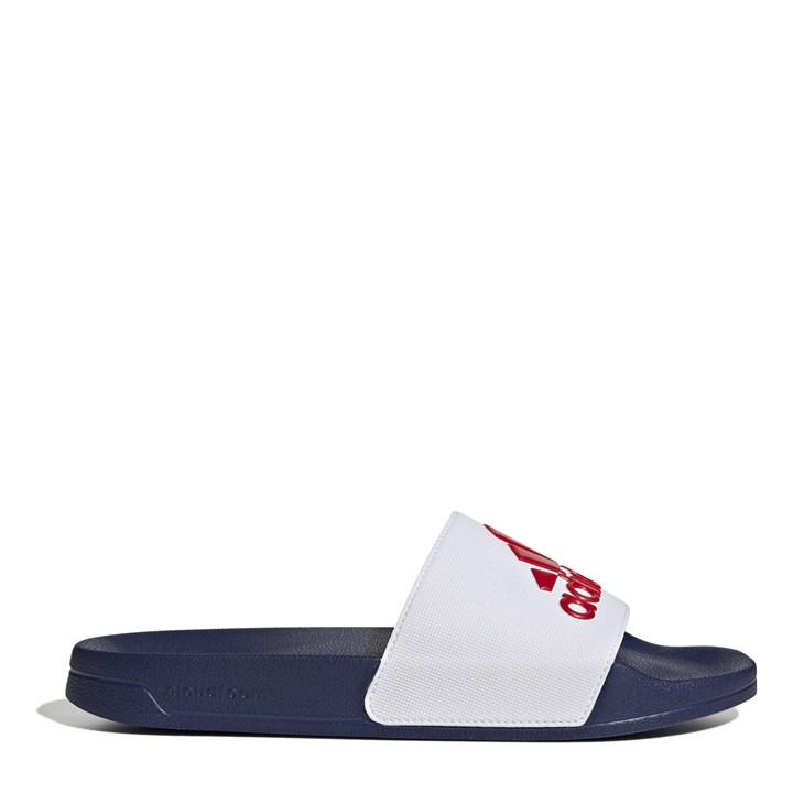 Adidas Unisex Blue Adilette Shower Slides Size 10