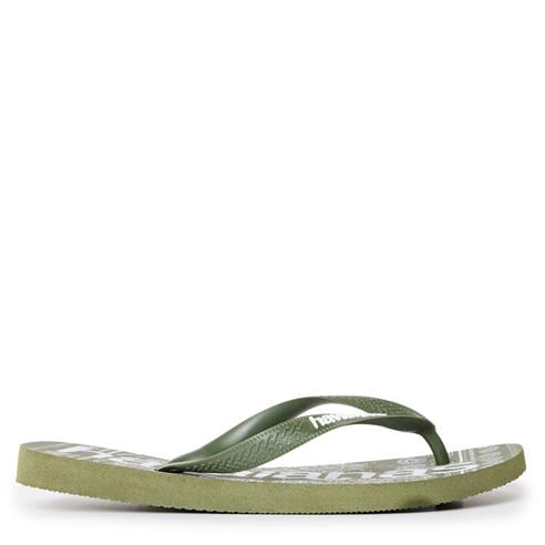 Havaianas - Men's Top Logomania Fashion Green Flip Flops