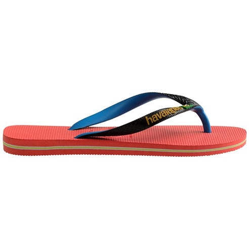 Havaianas - Men's Hav Brasil Mix Salmon Flip Flops