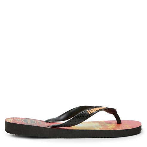 Havaianas - Women's Hype White and Black Flip Flops