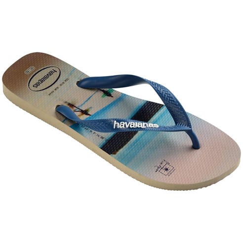 Havaianas - Hav. Hype White/White/Black/Black 3 Flip Flops Womens