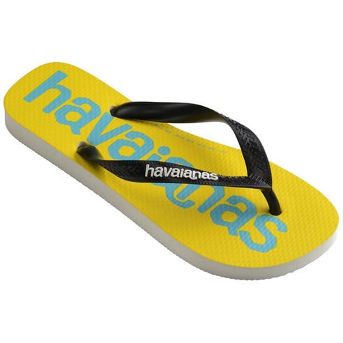 Havaianas - Hav. Top Logomania 2 Ruby Red/Ruby Flip Flops Womens
