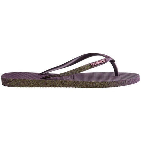 Havaianas - Hav. Slim Sparkle Ii Aubergine 33/3 Flip Flops Womens