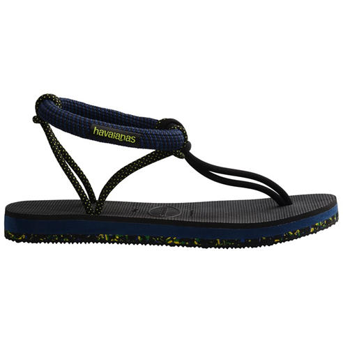Havaianas - Women's Cosmo Madrid Black Flip Flops