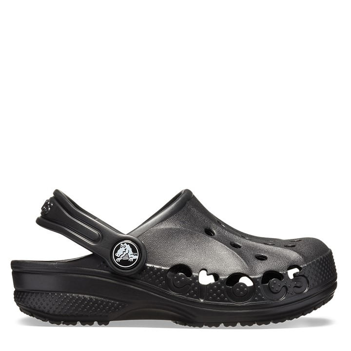 Crocs Boys Black Baya Junior Clogs Size 3