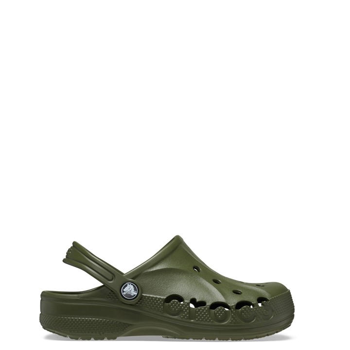 Crocs Boys Green Baya Junior Clogs Size 3