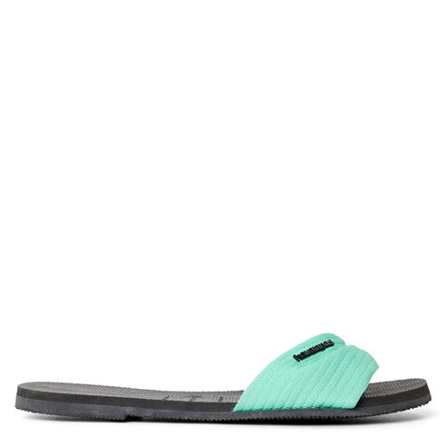 Havaianas - Women's You St Tropez Basic Black Flip Flops
