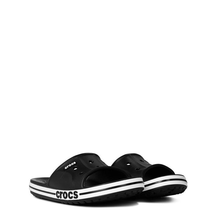 Black/White - Crocs - Bayaband Slide Mens