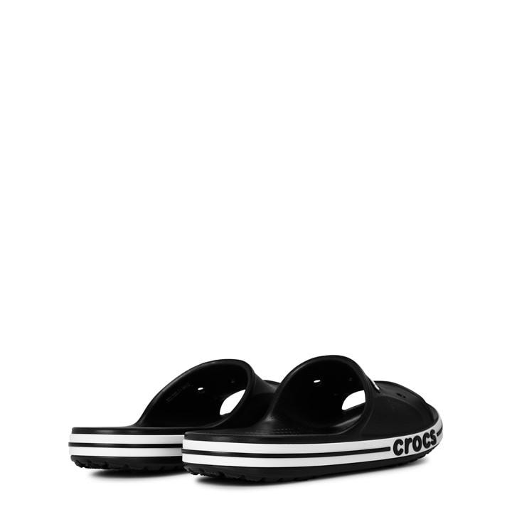 Black/White - Crocs - Bayaband Slide Mens