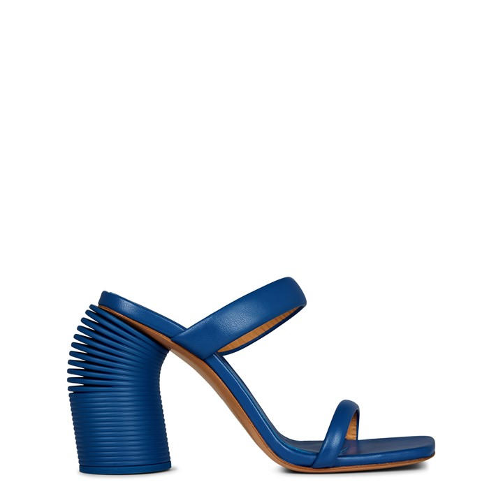 Off-white Ff Sandals In Blue