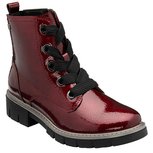 Lotus Shoes - Jojo Patent Ankle Boots