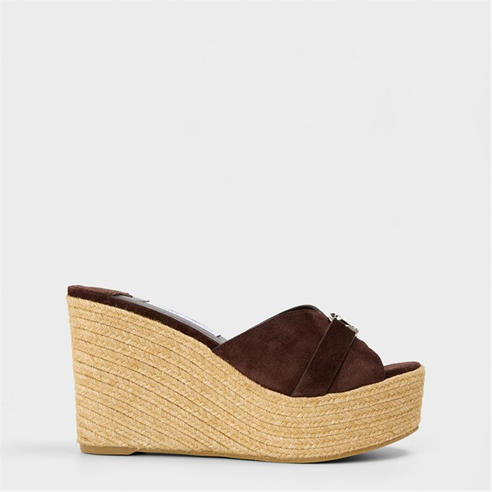 JIMMY CHOO - Women's Leda Wedge Heeled Sandals