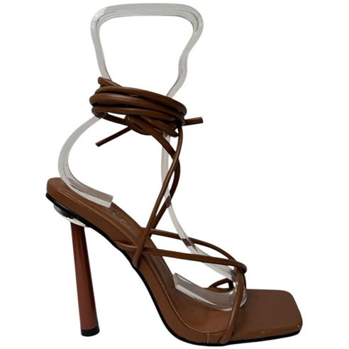 Chic - Women's Square Toe Strappy Flat Sandal