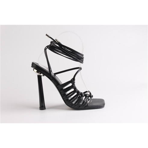Chic - Women's Strappy Tie-Up Flat Sandal