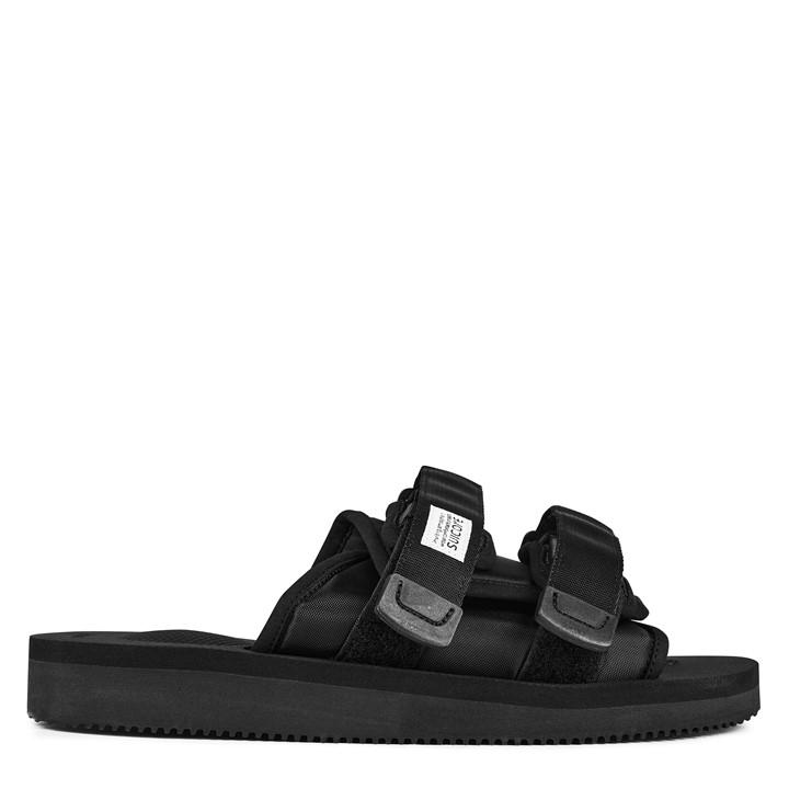 Suicoke Moto-cab Sandals In Black