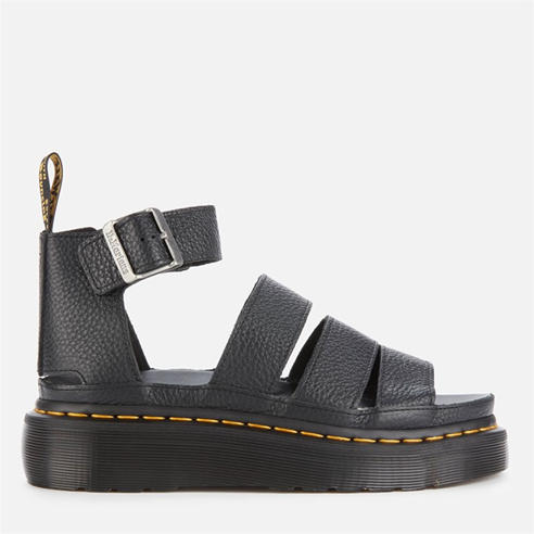 DR MARTENS - Women's Clarissa Leather Flatform Sandals