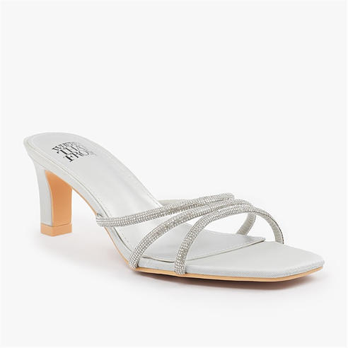 Wheres That From - Women's Where's Heels Block Heel Court Shoes