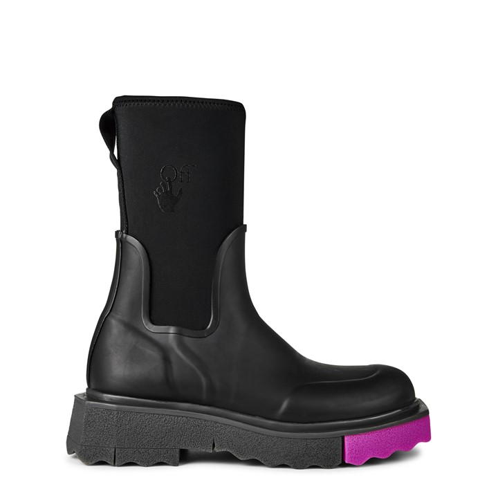 Off-white Ff Rainboot Bt Ld99 In Black