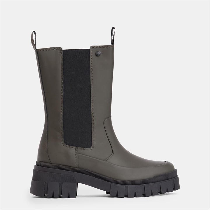 Barbour Sidneigh Chelsea Boots In Green