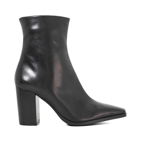 Dune London - Women's Patent Ankle Heeled Boots