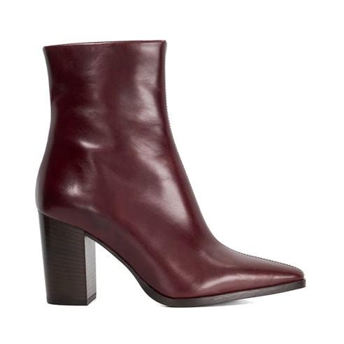 Dune London - Women's Patent Ankle Heeled Boots