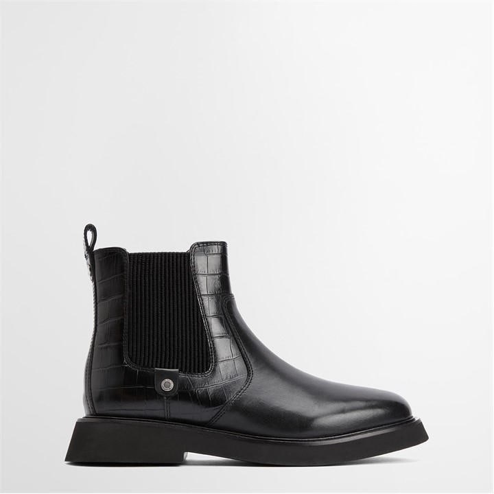 Barbour Delfina Chelsea Boots In Black