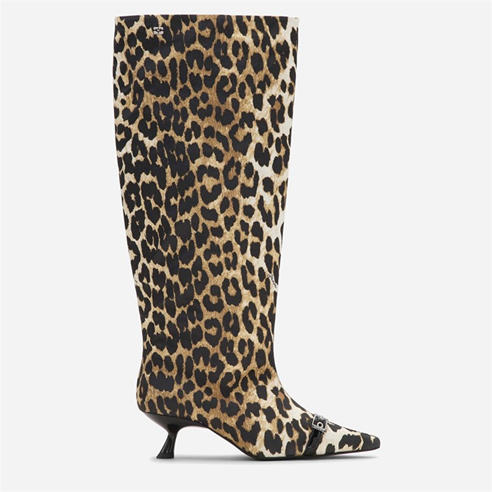 GANNI - Women's Slouchy Knee High Boots