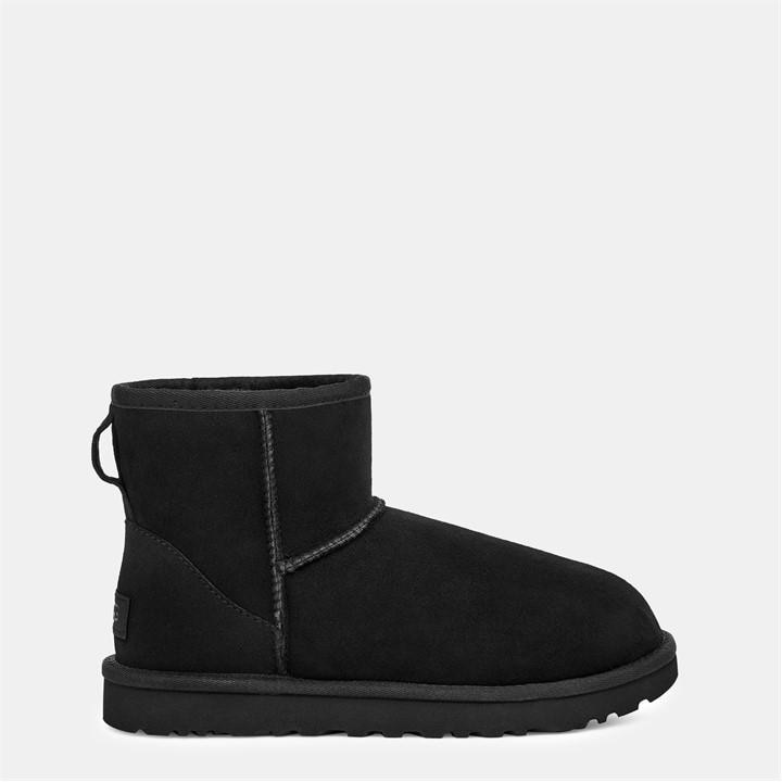 Ugg Womens Classic Mini Ii Boots In Black