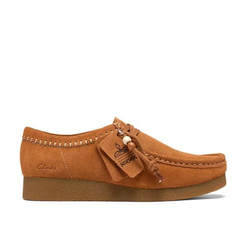 CLARKS ORIGINALS - Women's Wallabee EVO Suede Moc-Toe Shoes
