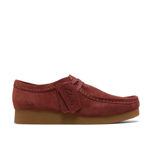 CLARKS ORIGINALS - Women's Wallabee EVO Suede Moc-Toe Shoes