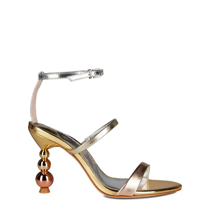 SOPHIA WEBSTER OSALIND 85 PEARL HEEL SANDALS