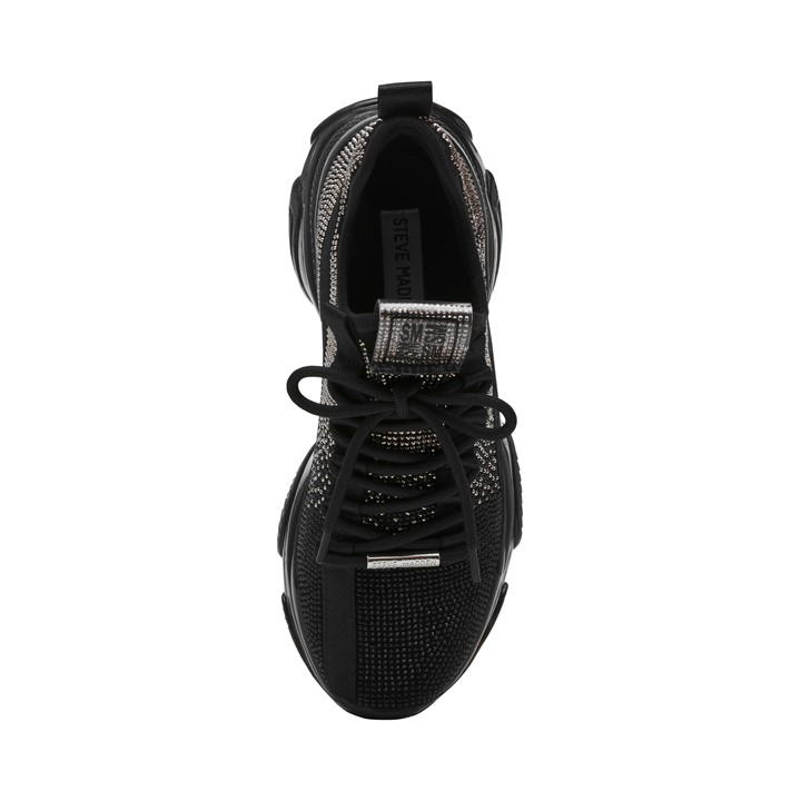 Black/Pewter - Steve Madden - Mysteria Trainers