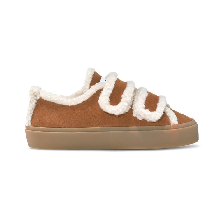 Inuikii Women's Brown Shrl Velcro Ld54 Size 5