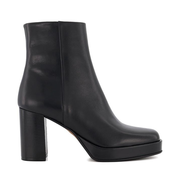 Dune London Pallet Platform Boots In White