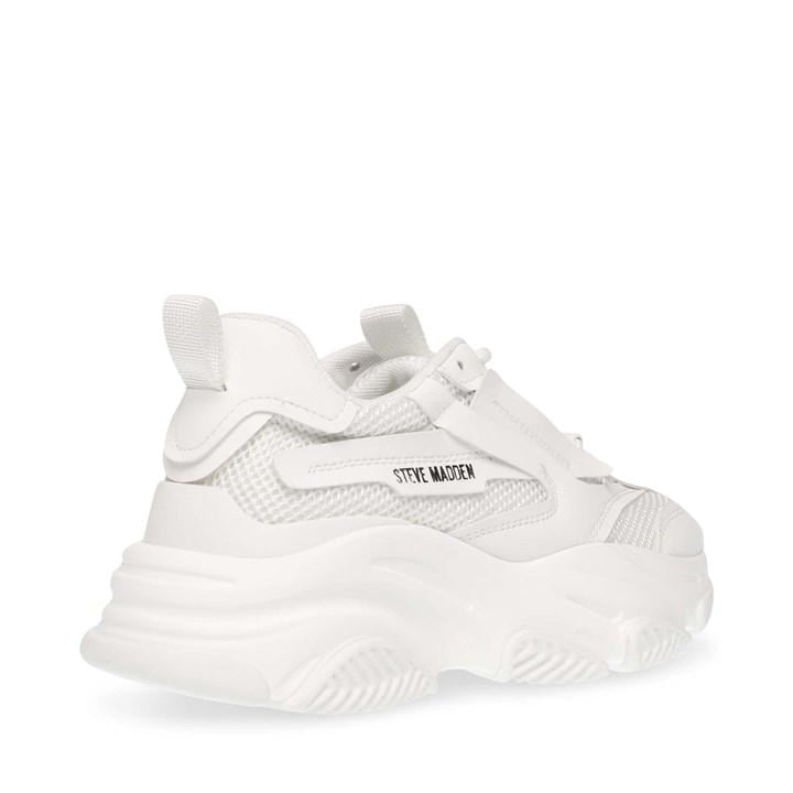 White - Steve Madden - Women's Possession Chunky Trainers