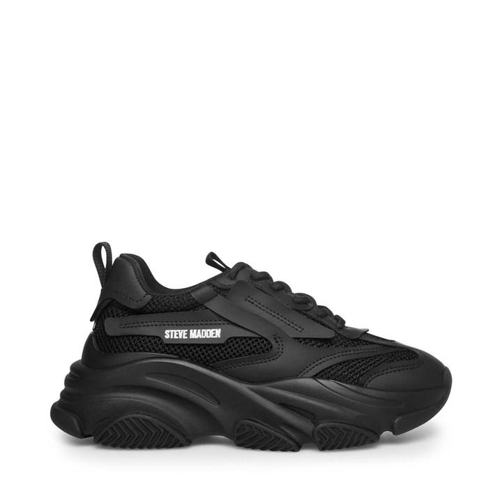 Black - Steve Madden - Women's Possession Chunky Trainers