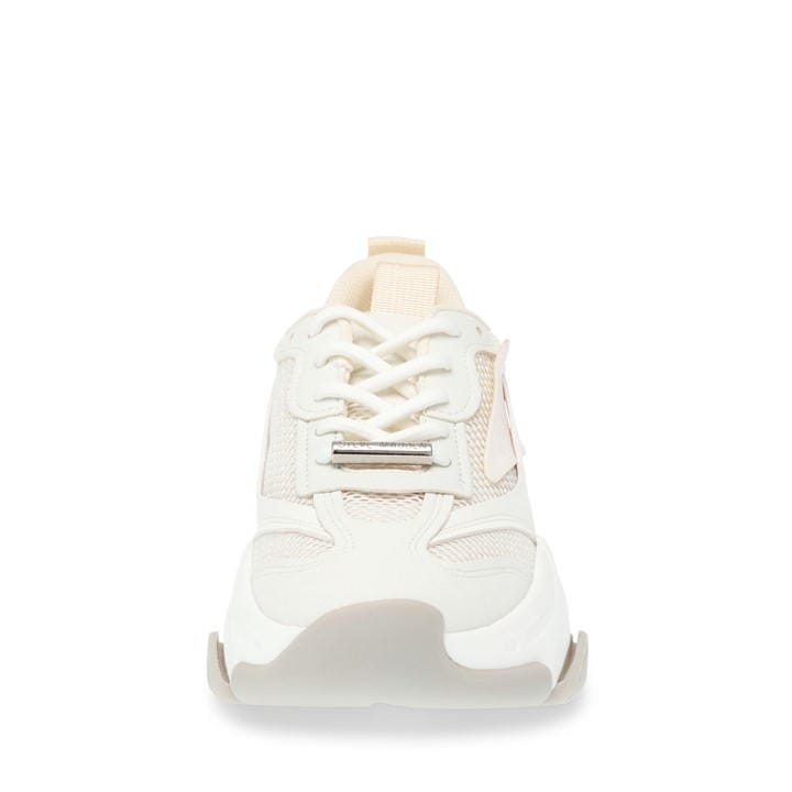 Wht Beige/Grey - Steve Madden - Women's Possession Chunky Trainers