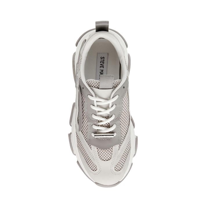 Grey/Grey - Steve Madden - Women's Possession Chunky Trainers