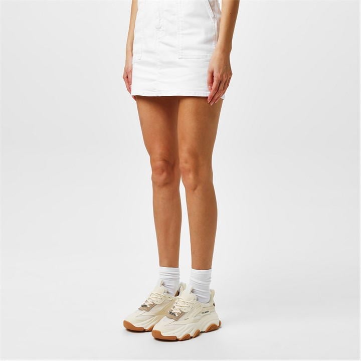 White/Gum - Steve Madden - Women's Possession Chunky Trainers